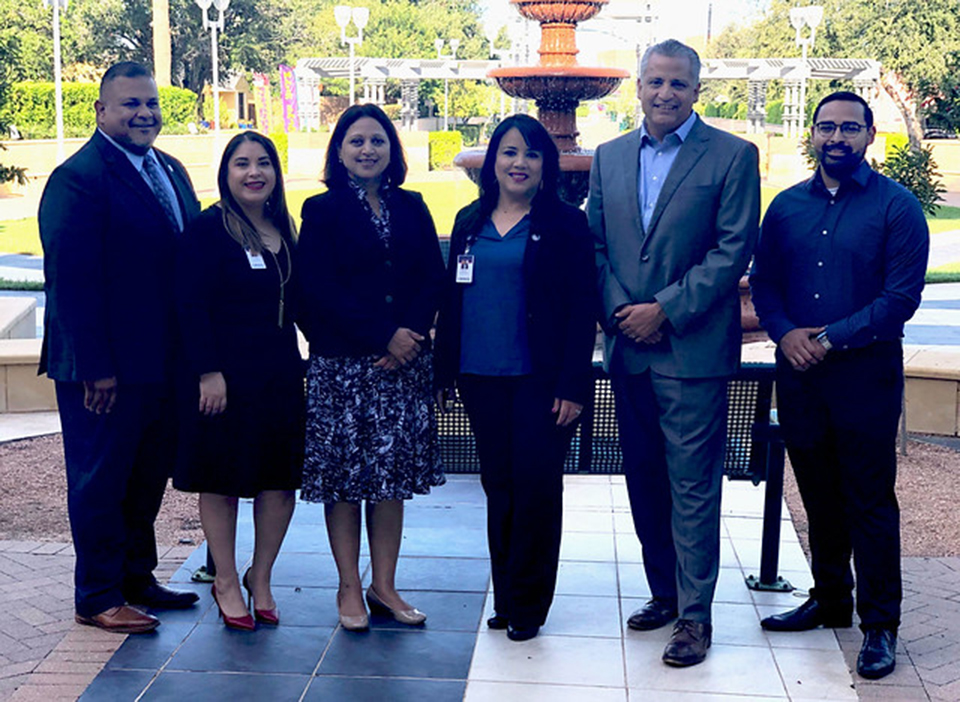 Faculty and Leaders from the City of Edinburg