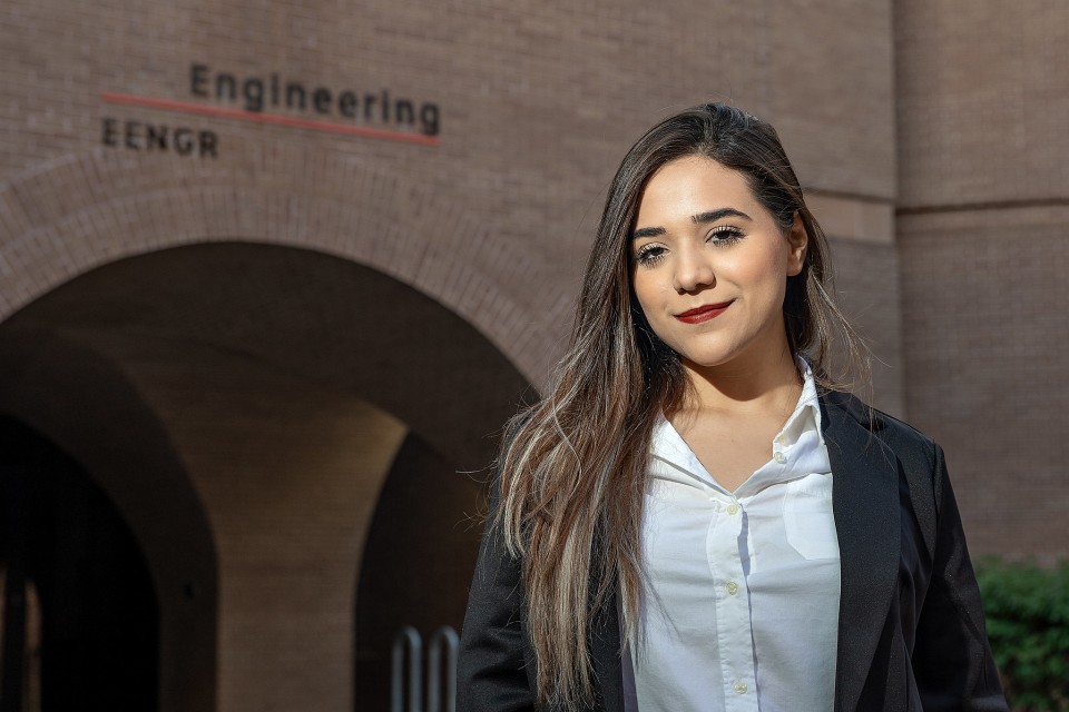 Lidia Franzelly Garcia, a UTRGV student from Brownsville