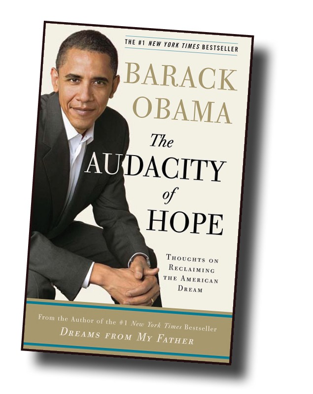 The Audacity of Hope book cover