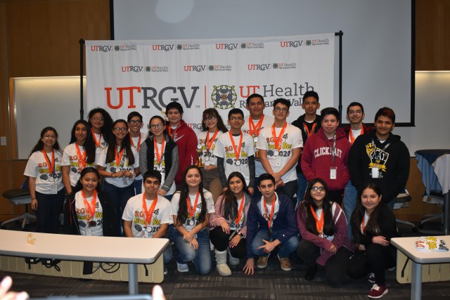 Brain Bee winners at UTRGV this spring semester