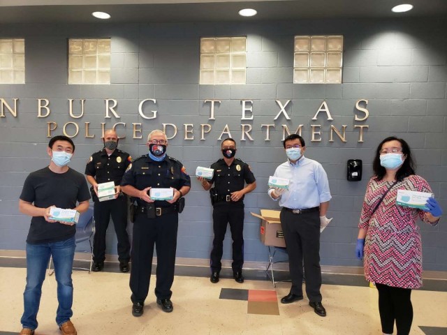 Edinburg Police Department and UTRGV facuty