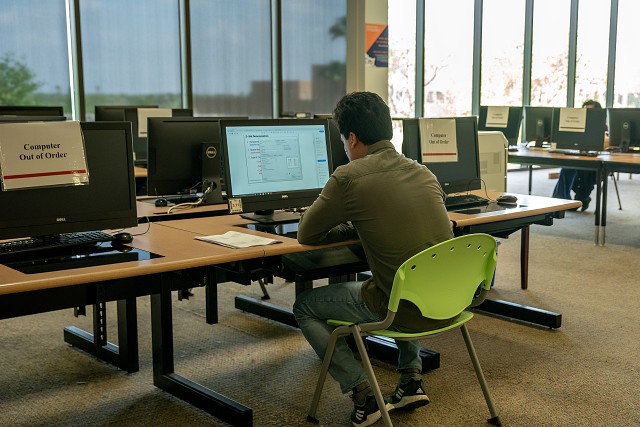 The UTRGV Library has made adjustments to create a safe environment for anyone.