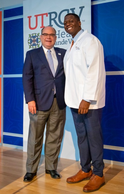 Patrick Ojeaga and Dean Krouse