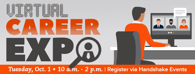 Virtual Career Expo Oct. 1, 2020 10am - 2pm