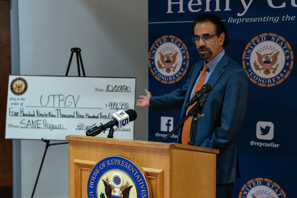 Dr. Parwinder Grewal, executive vice president for Research, Graduate Studies, and New Program Development at UTRGV