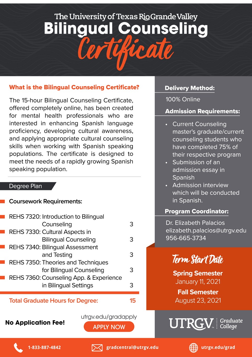 Bilingual Counseling Certificate