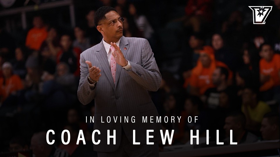 Coach Lew Hill