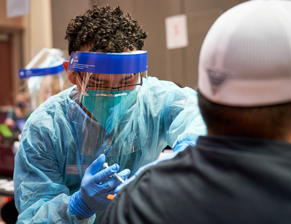 Francisco Perez, a UTRGV nursing student