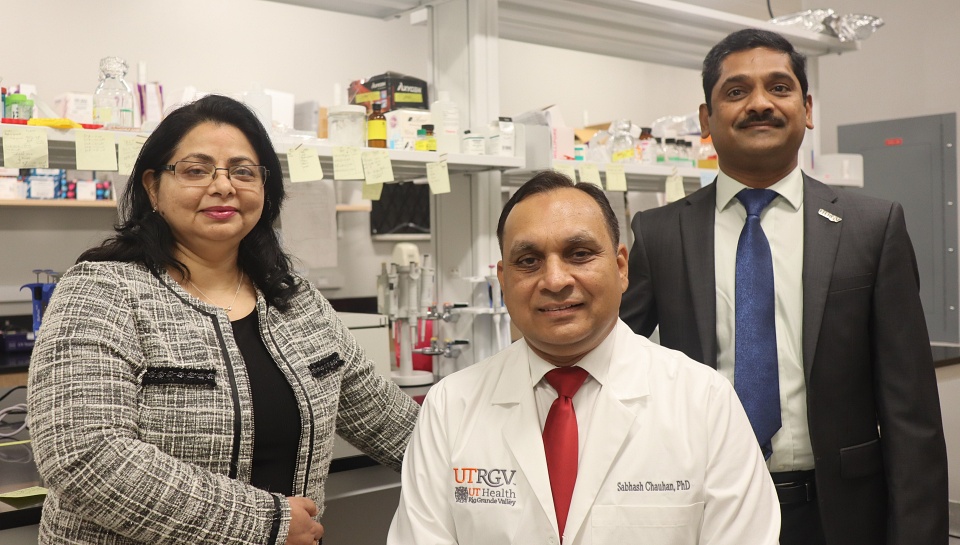 Dr. Meena Jaggi, Dr. Subhash Chauhan and Dr. Murali M. Yallapu