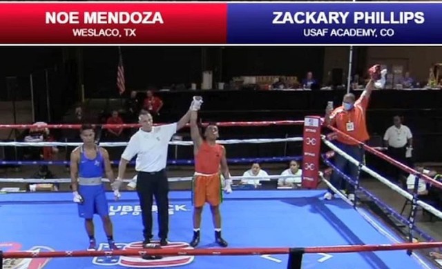 Noe Mendoza in the ring