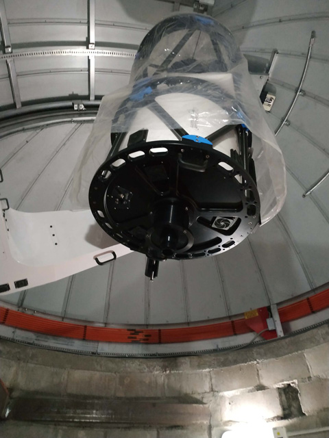 telescope inside