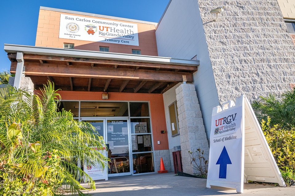 The UT Health Rio Grande Valley Area Health Education Center (AHEC) Primary Care Clinic in San Carlos.