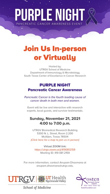 Flyer Purple Night