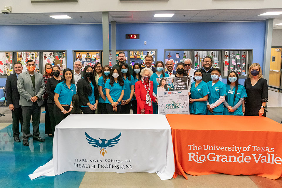 UTRGV is partnering with the Harlingen School of Health Professions on a special academic program