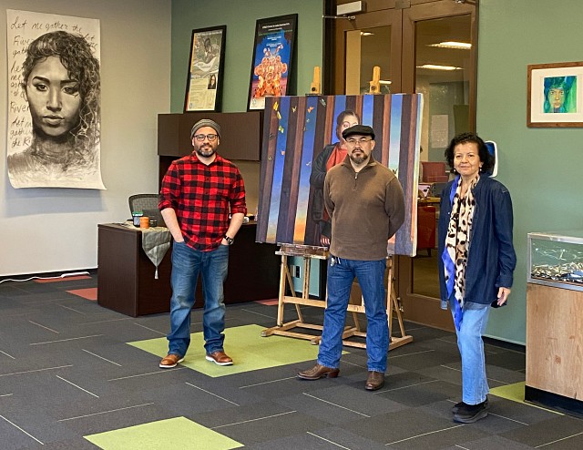 Rigoberto Gonzalez, Olga Alanis, and Luis Corpus