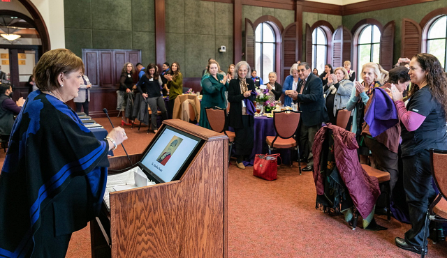 This year, the Women’s Faculty Network at UTRGV nominated Dr. Carolina Huerta, professor of Nursing, to be recognized as and Outstanding International Female Faculty. 