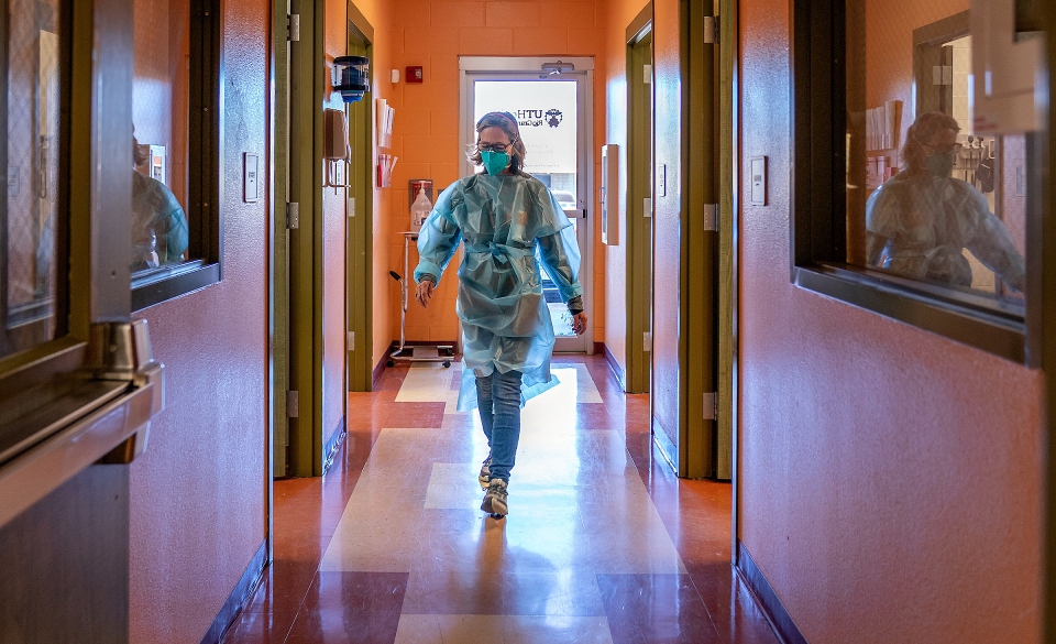 Dr. Linda Nelson, a Doctor of Nurse Practice (DNP), RN, pediatric nurse practitioner and senior director of Clinical Operations for the UTRGV School of Medicine and UT Health RGV