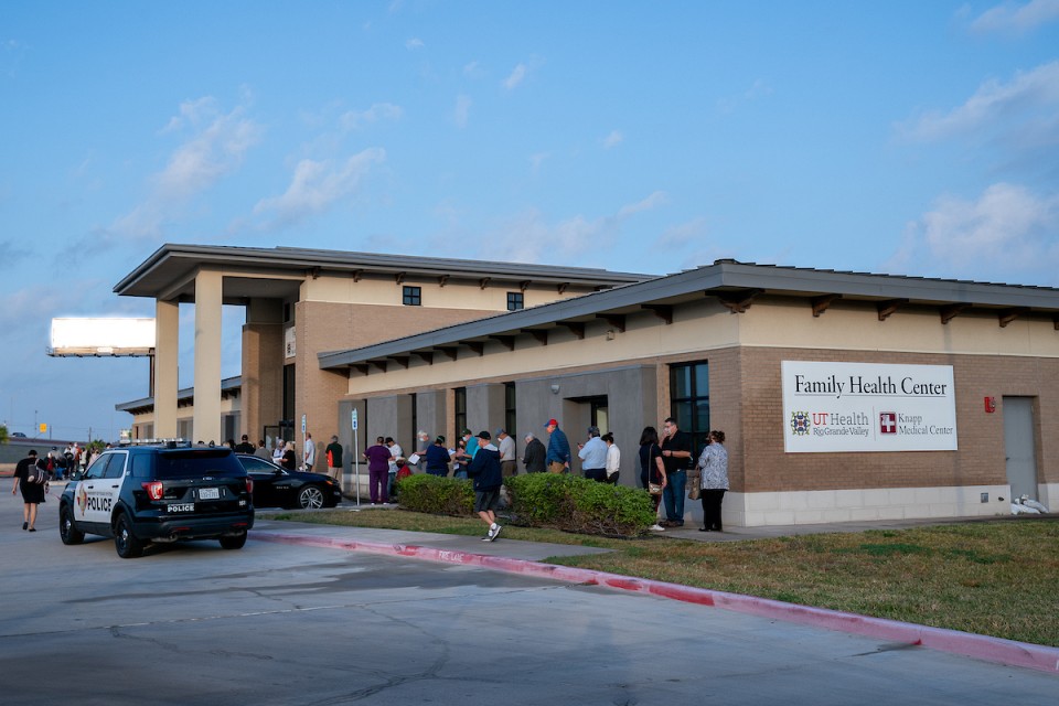 UT Health RGV/Knapp Family Health Center in Mercedes.