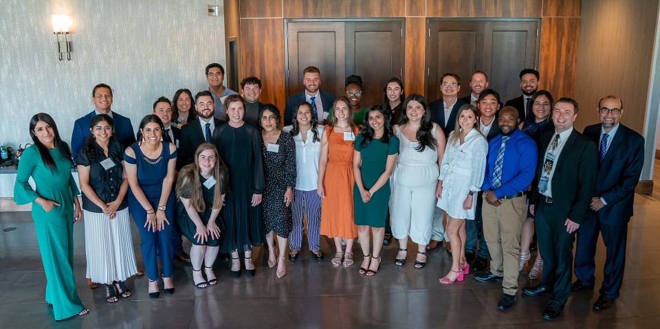 UTRGV’s School of Podiatric Medicine – the first in Texas and one of only 10 in the country – welcomed its very first cohort of 27 students on Tuesday, Aug. 2, 2022, at a special reception at the Harlingen Convention Center.