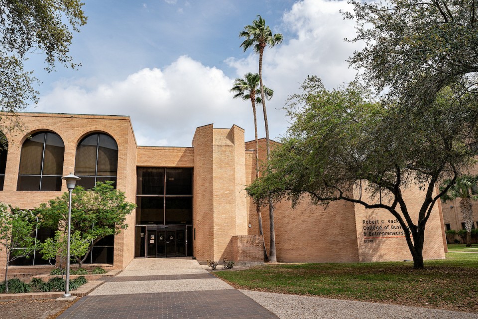 UTRGV’s Robert C. Vackar College of Business and Entrepreneurship building