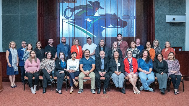 The Master of Arts in Higher Education Administration degree, approved by the Texas Higher Education Coordinating Board in August 2022, is geared toward the development of the next generation of leaders at UTRGV. The first cohort of 50 began the program Oct. 26 while the second group of 50 will begin Jan. 11, 2023.