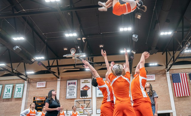  Isela Gomez, head coach of UTRGV Spirit Programs, and ...