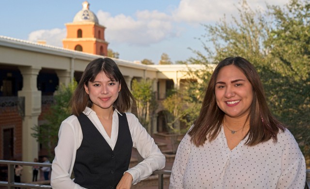 Wendy Martinez Guerra and Jacqueline Garza