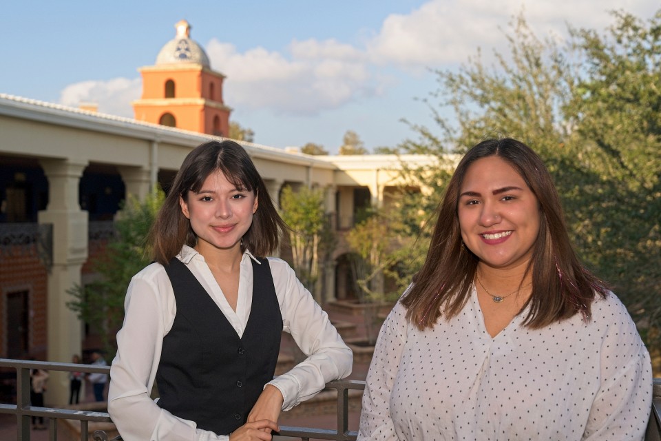 Wendy Martinez Guerra and Jacqueline Garza