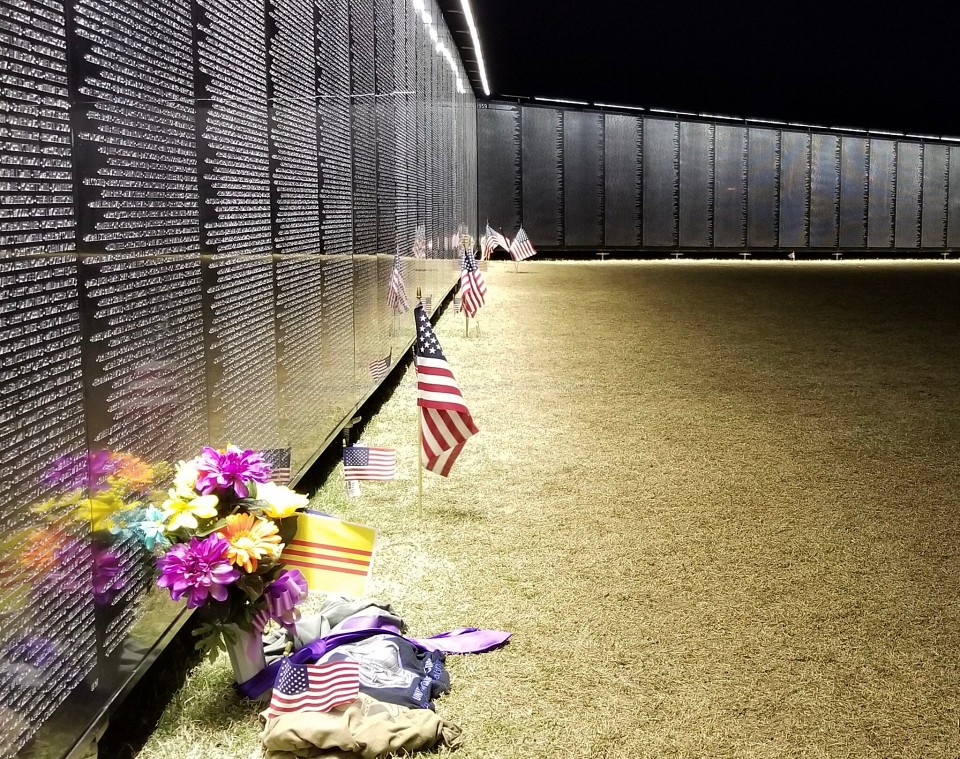 The Vietnam Veterans Memorial Fund chose UTRGV as a stop on the 2023 national The Wall that Heals tour. A 375-foot-long replica of the Vietnam Veterans Memorial Wall will be on display in Edinburg on April 20-23, 2023.