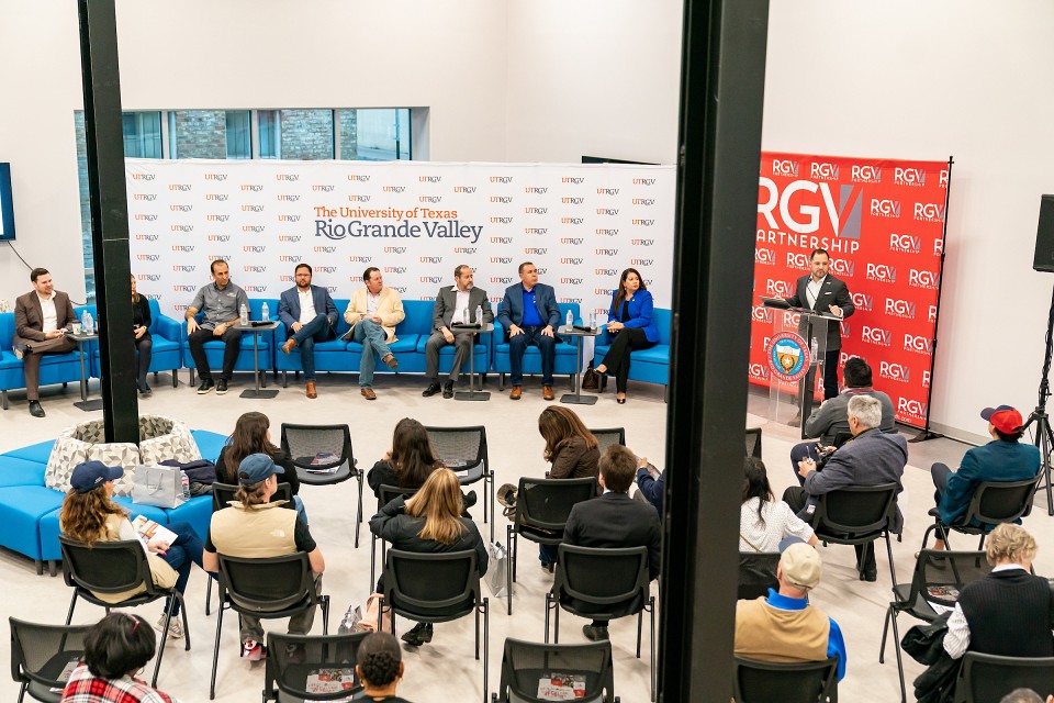 The Legislative Tour of the Rio Grande Valley made a stop on Saturday at the eBridge Center in Brownsville for a Workforce and Economic Development Ecosystem panel discussion, hosted by UTRGV. Border security, culture, tourism, education and workforce in the Valley were the topics of discussion. RGV Partnership welcomed elected officials to a four-day tour of the Valley to help them get acquainted with the area.