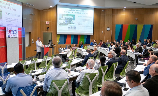 During the annual UTRGV School of Medicine State of the School address, Dr. Michael B. Hocker, dean of the UTRGV School of Medicine and senior vice president of UTHealth RGV, highlighted the UTRGV School of Medicine had reached 200 graduates in 2023 and is training a diverse physician workforce, he said.