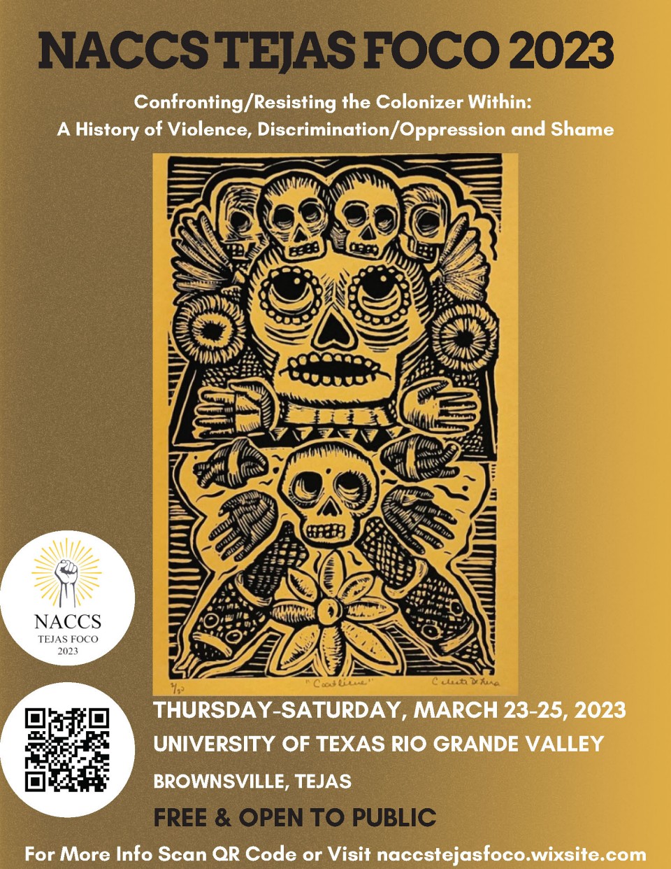 National Association for Chicana & Chicano Studies Tejas Foco Conference 2023
