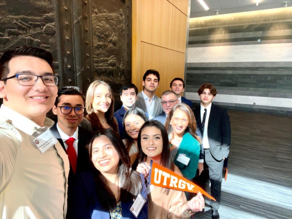 UTRGV students in Austin for internships