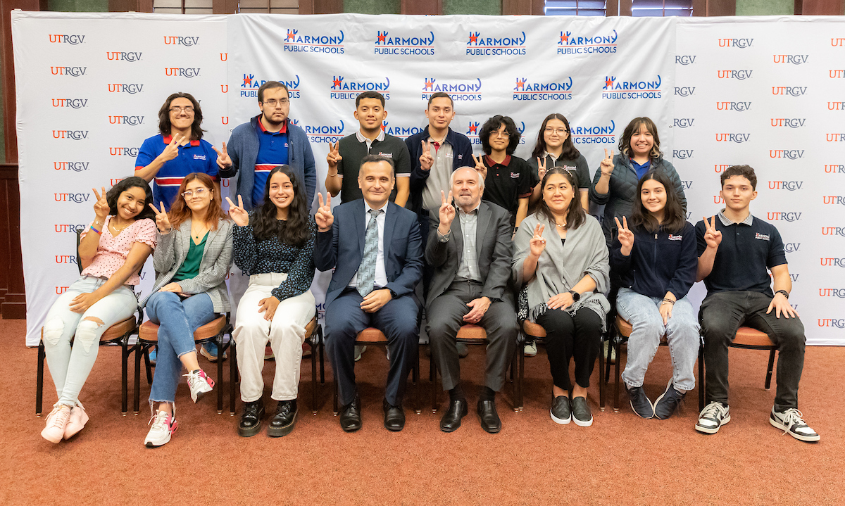 UTRGV Harmony Public Schools sign MOU