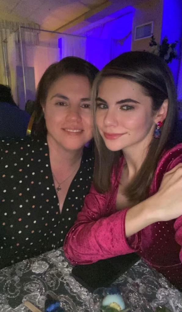 Alexa Posas and her mother, Maggie Rodriguez