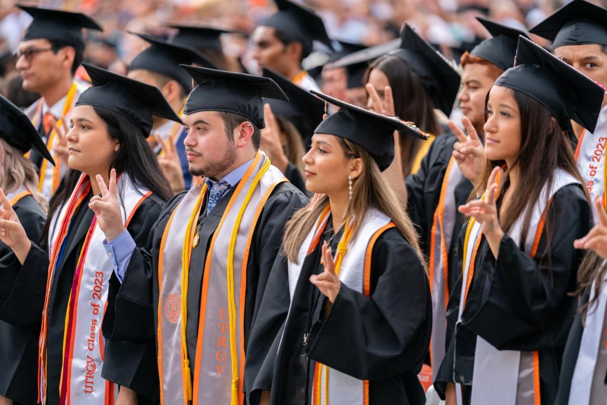 UTRGV graduation in brownsville