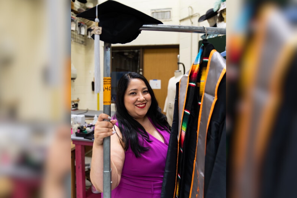 UTRGV student Dalia Emanuel graduating