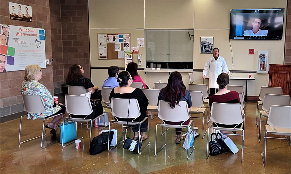 UTRGV Centering Parenting Clinic provides valuable information and resources, offering mothers and parents extended time with a doctor to ask questions. 