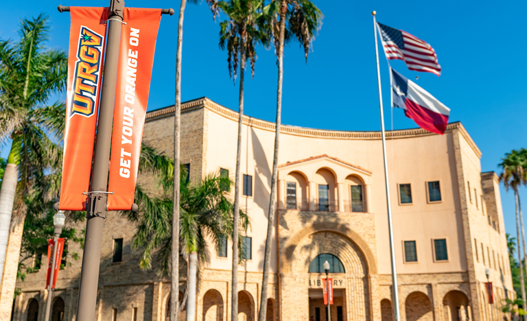 UTRGV campus in brownsville