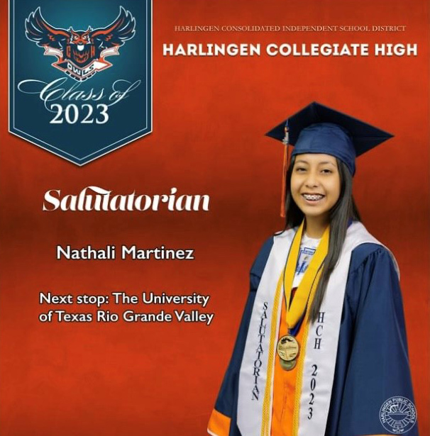 Nathali Martinez, salutatorian of HCH