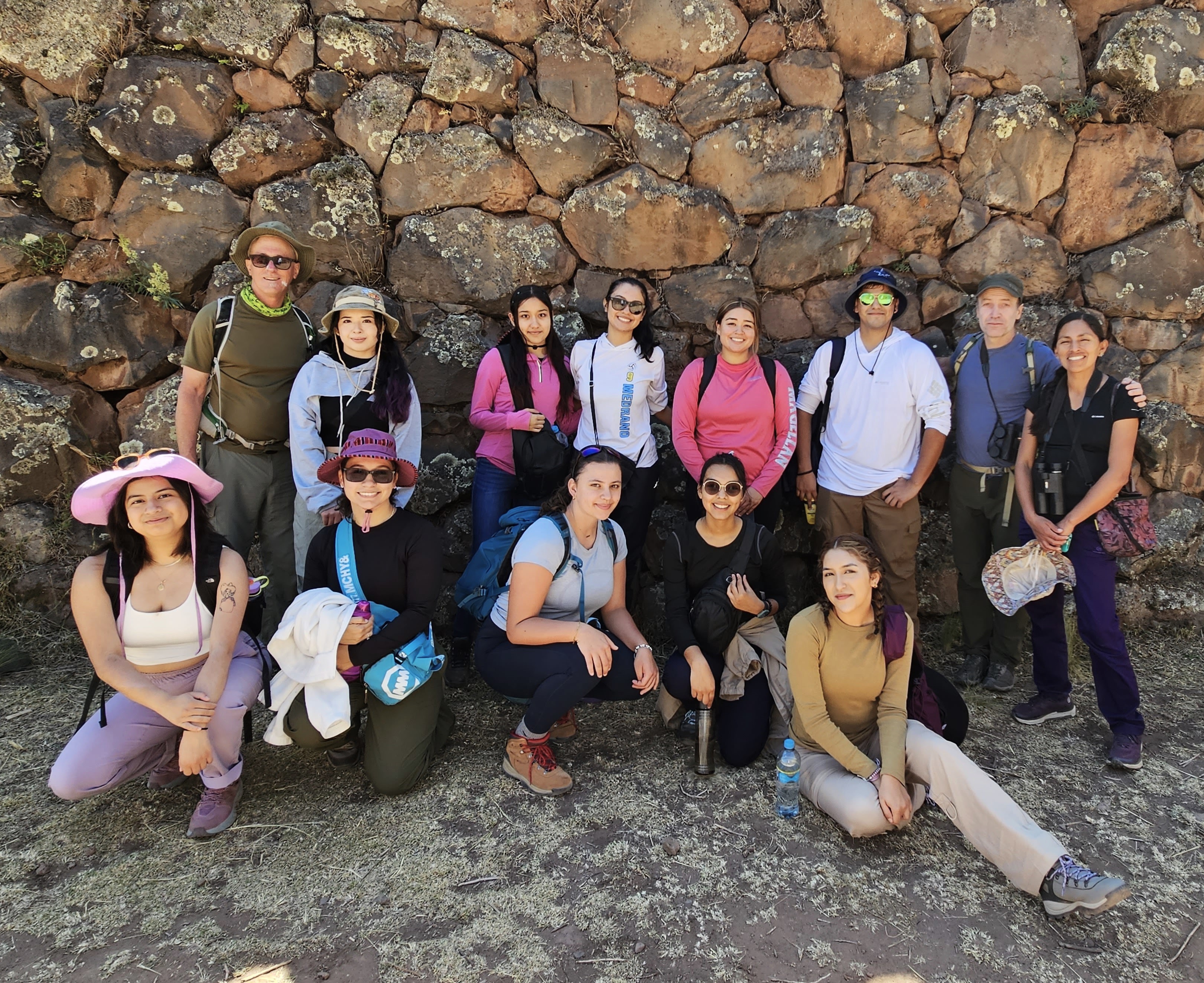 utrgv students and faculty studying in peru