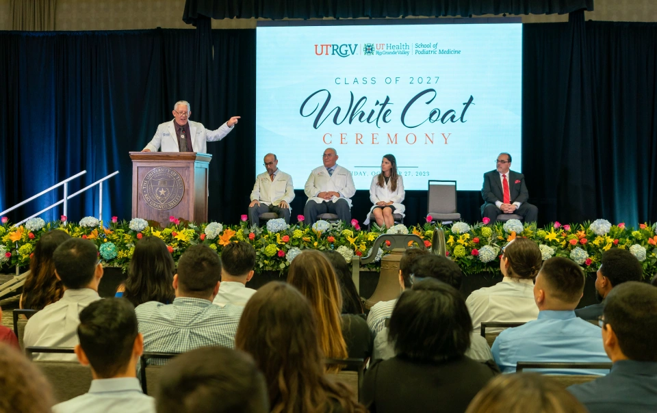 utrgv sopm white coat ceremony