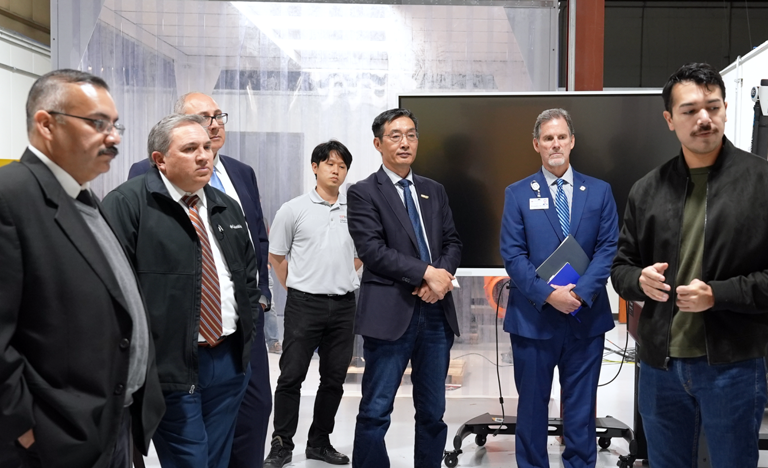 UTRGV demonstrated an open-platform laser metal powder ...