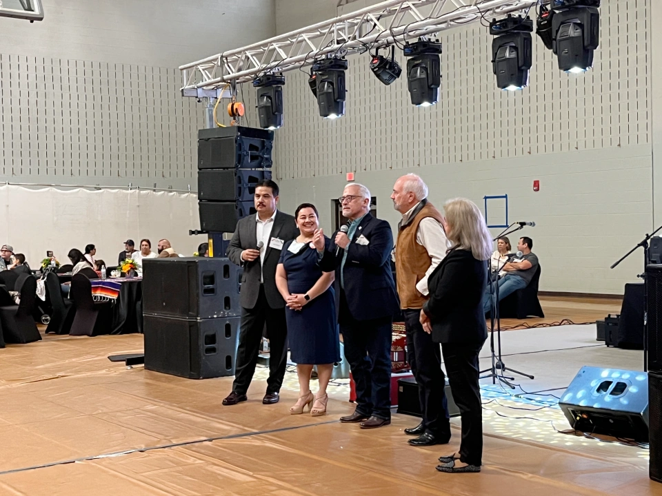 utrgv students at stem event