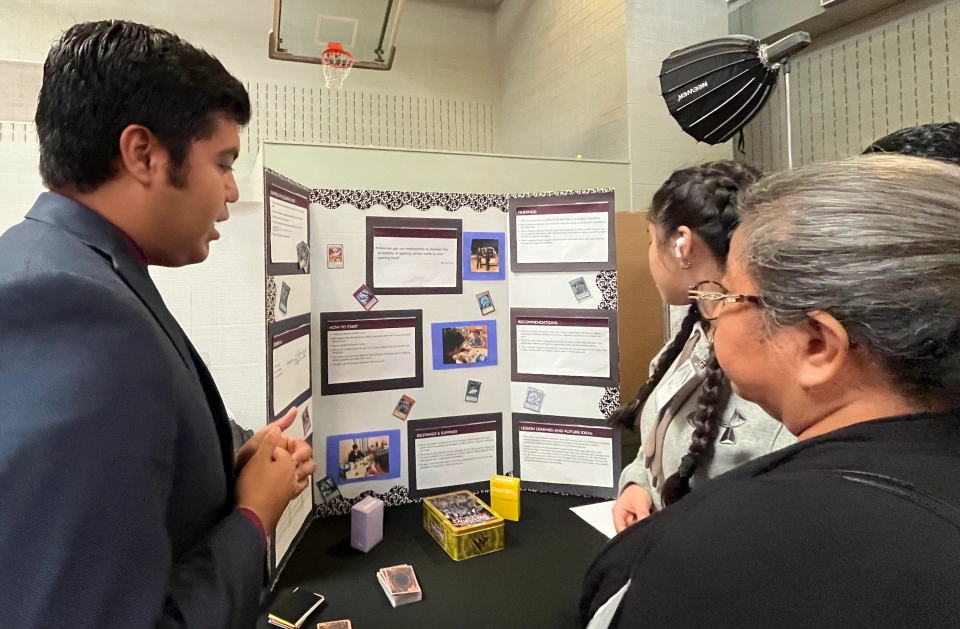 UTRGV students at event