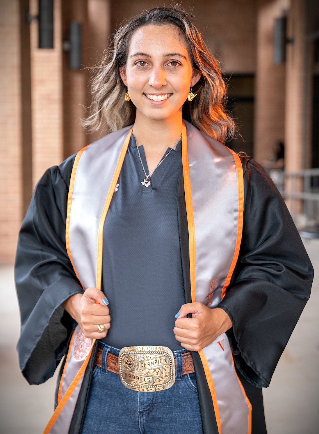utrgv claire lee graduating during fall commencement