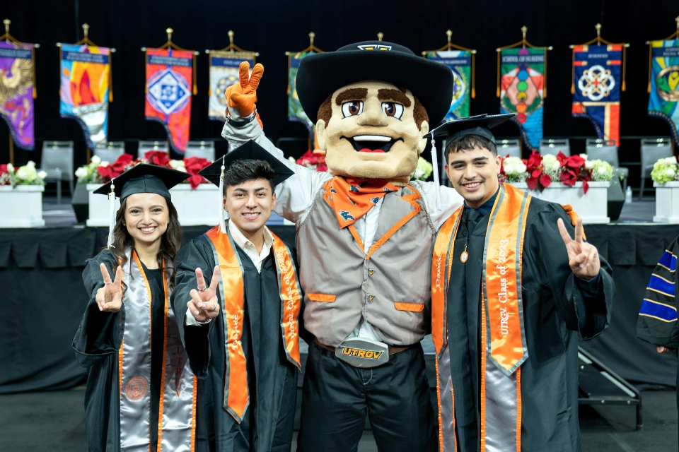 UTRGV students graduating