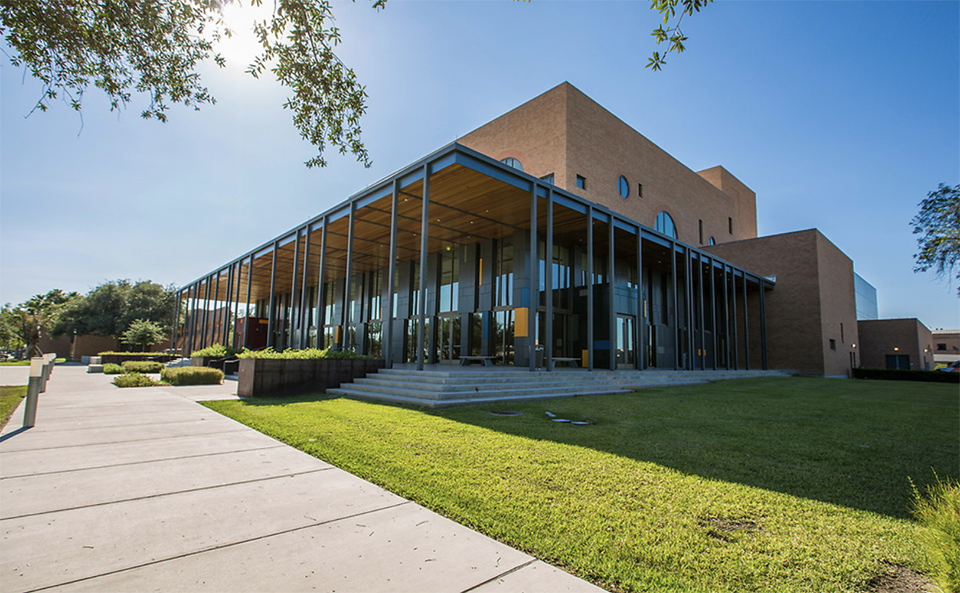 UTRGV Performing Arts Complex (PAC) on the Edinburg Campus.