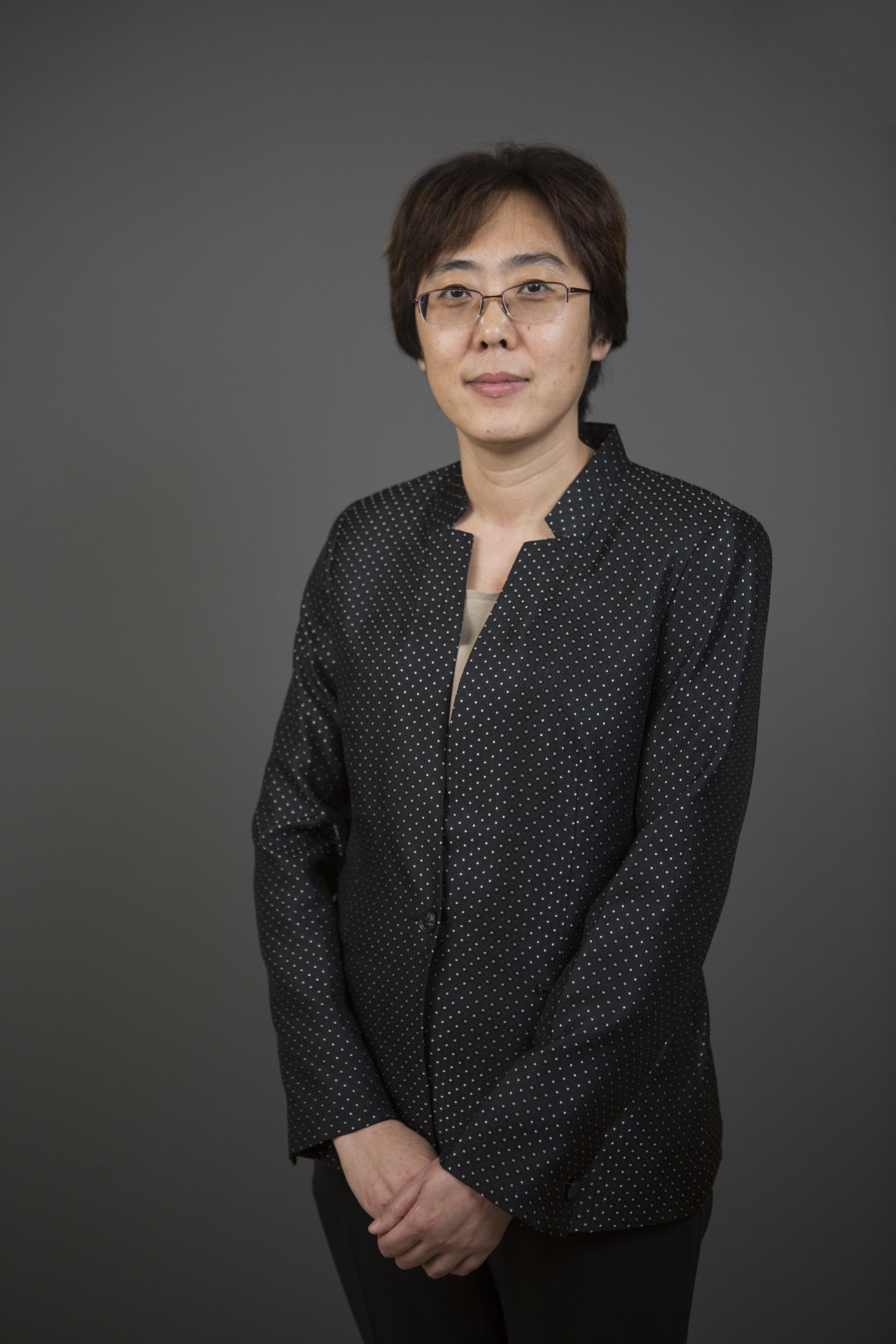 Dr. Bin Wang, chair of the Department of Information Systems 