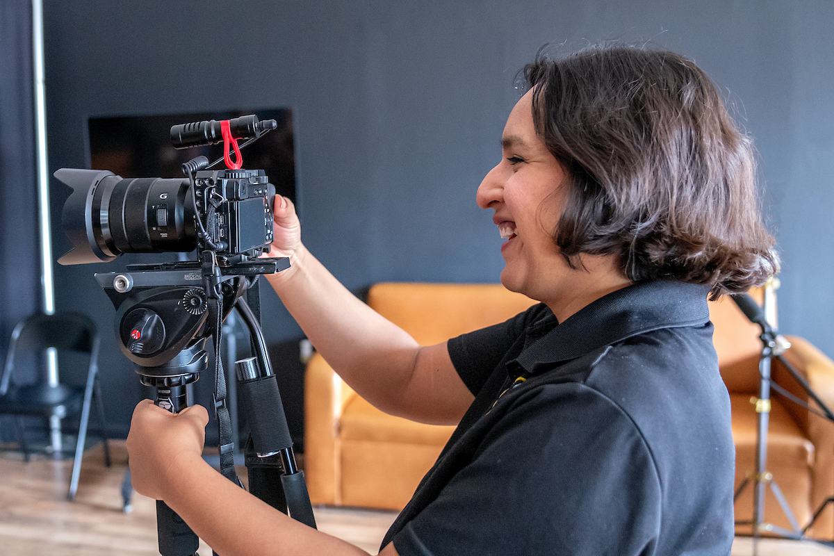 Maria Alvarado, a UTRGV theater performance graduate from Edinburg 